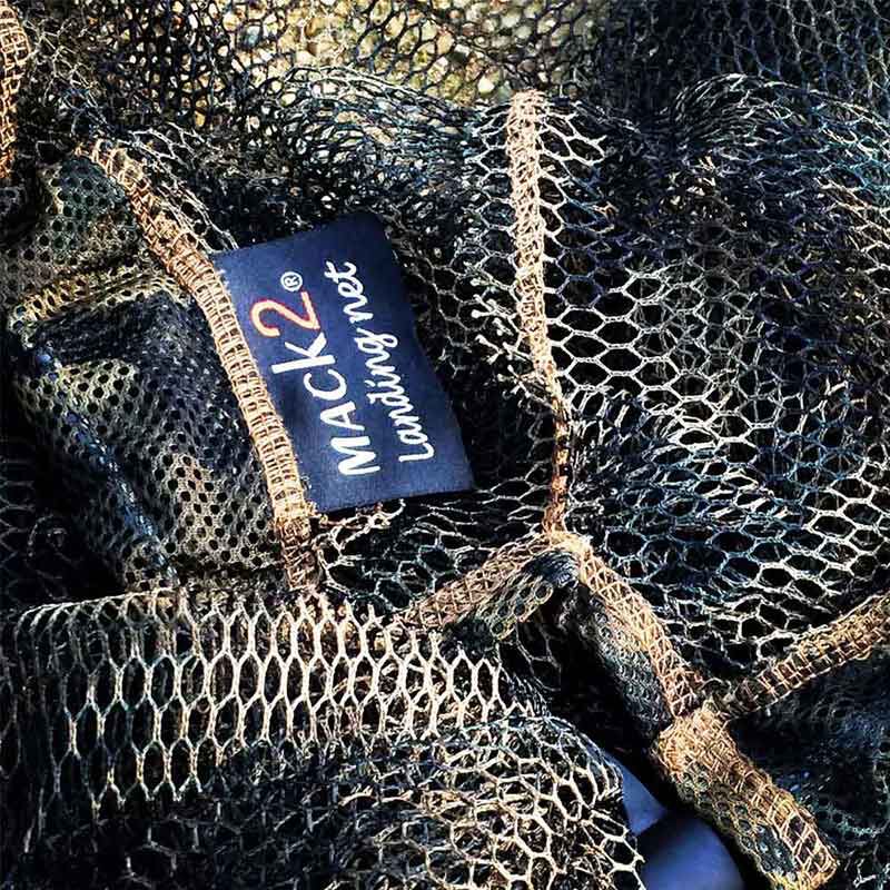 Filet pour épuisette carpe mack2 camo landing net mesh renforced 42" 105cm - Epuisettes | Pacific Pêche