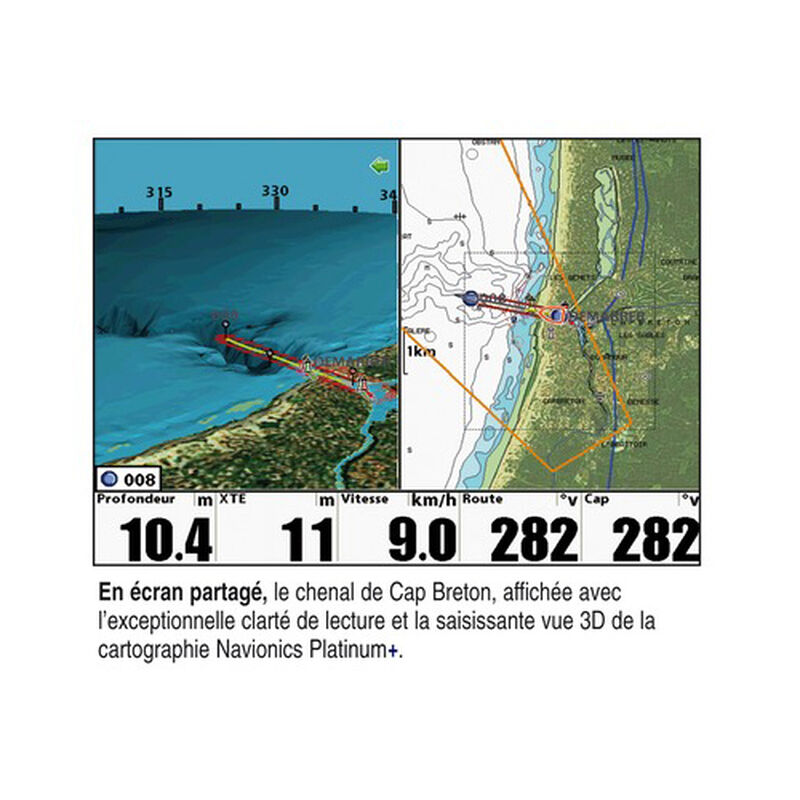 Cartographie navigation navionics platinium plus xl3 sd - Acc. Electonique | Pacific P&ecirc;che