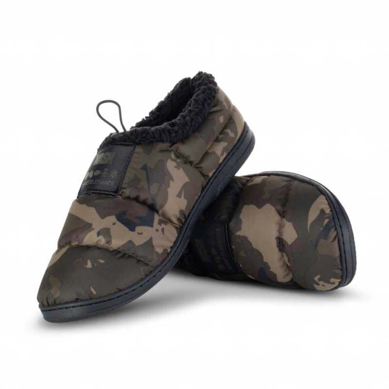 Chaussons Nash ZT Deluxe Biwy Slipper Camo - Chaussures | Pacific P&ecirc;che
