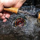 Moulinet semi-auto Gaucher JMC Yoto Nymph - Semi-auto/Auto | Pacific P&ecirc;che