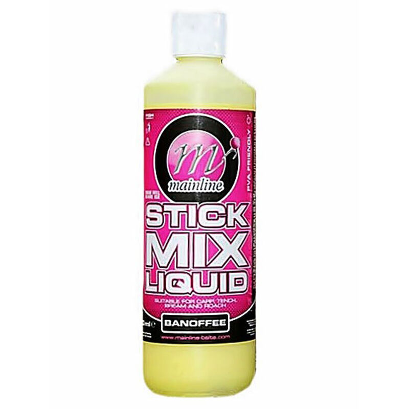 Liquide de trempage carpe mainline stick mix liquid banoffee - Boosters / dips | Pacific P&ecirc;che