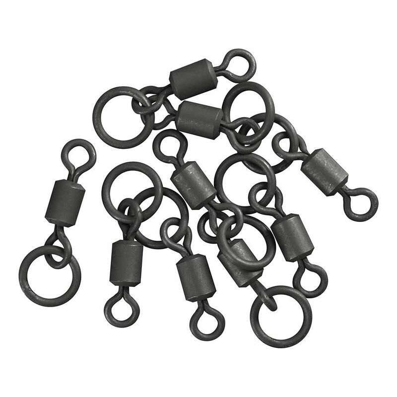 Emerillon rok ring swivel - pochette de 12 - Emerillons carpe | Pacific Pêche