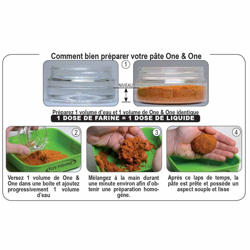 Pâte d'Eschage  Fun Fishing One and One Monster Crab 500g - Pâtes D'eschage | Pacific Pêche