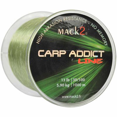 Nylon carpe mack2 carp addict line 1000 m - Monofilament | Pacific Pêche