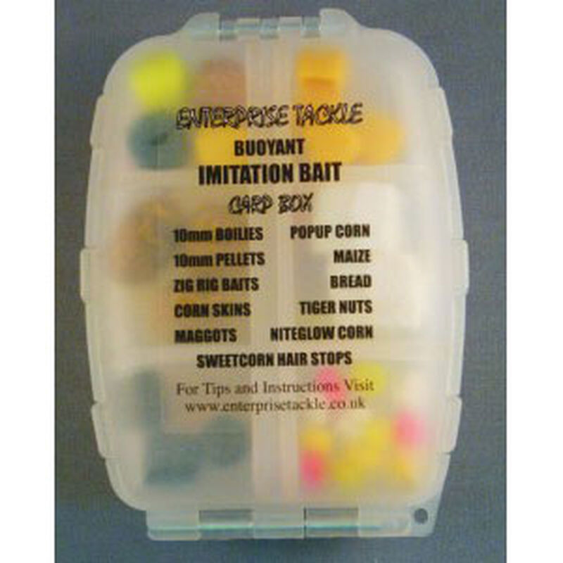 Kit d'appâts artificiels carpe enterprise tack carp bait box - Imitations | Pacific Pêche