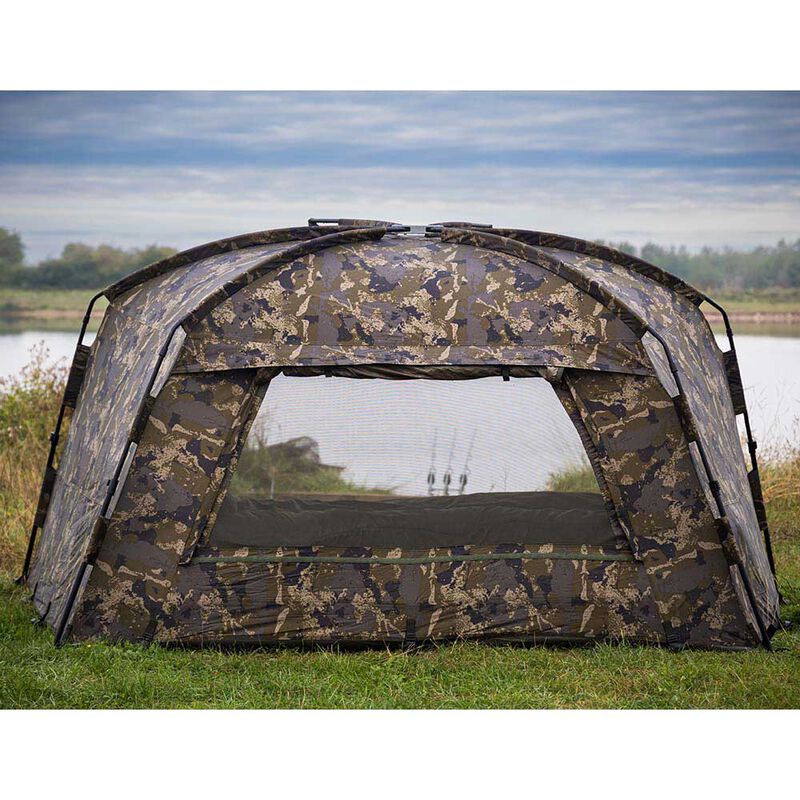 Biwy Solar Camo Compact Spider Shelter - Biwys | Pacific P&ecirc;che