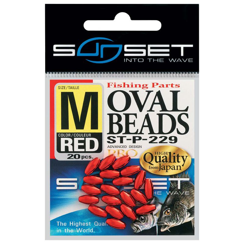 Perles Sunset Ovales Dures - Perles | Pacific Pêche