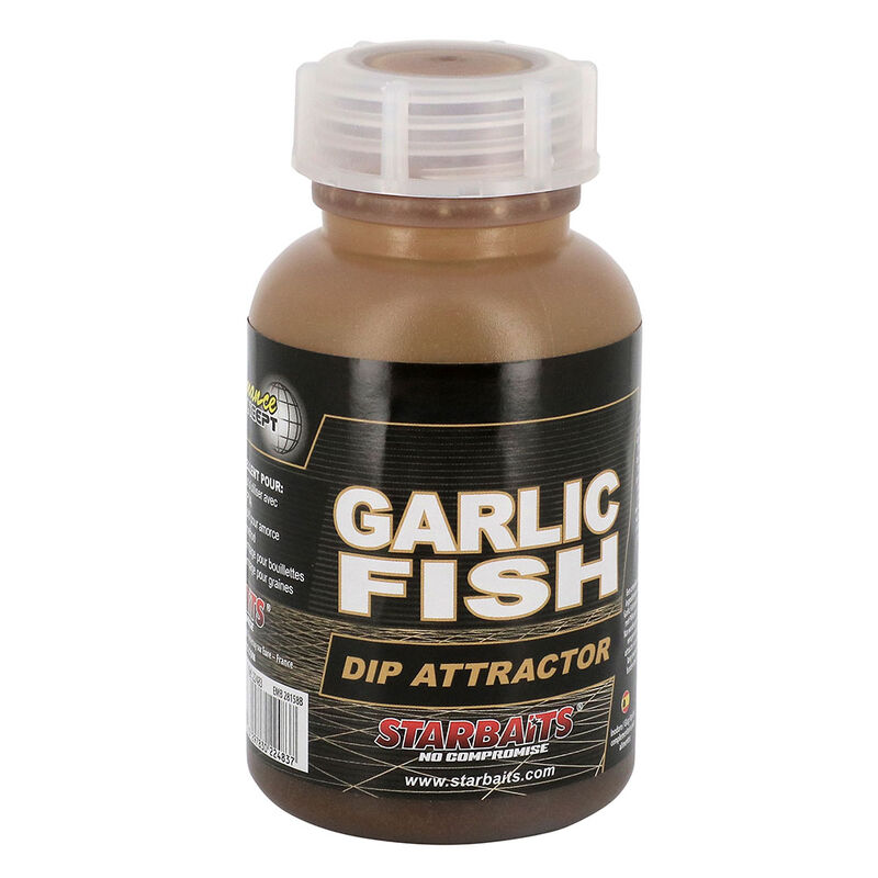 Booster Performance Concept Garlic Fish Dip Attractor 200ml - Boosters / dips | Pacific P&ecirc;che