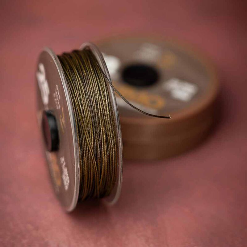 Tresse Gainée Ammo Camo Braided Hooklink Gravel/Clay 20m - Tresse BDL | Pacific Pêche