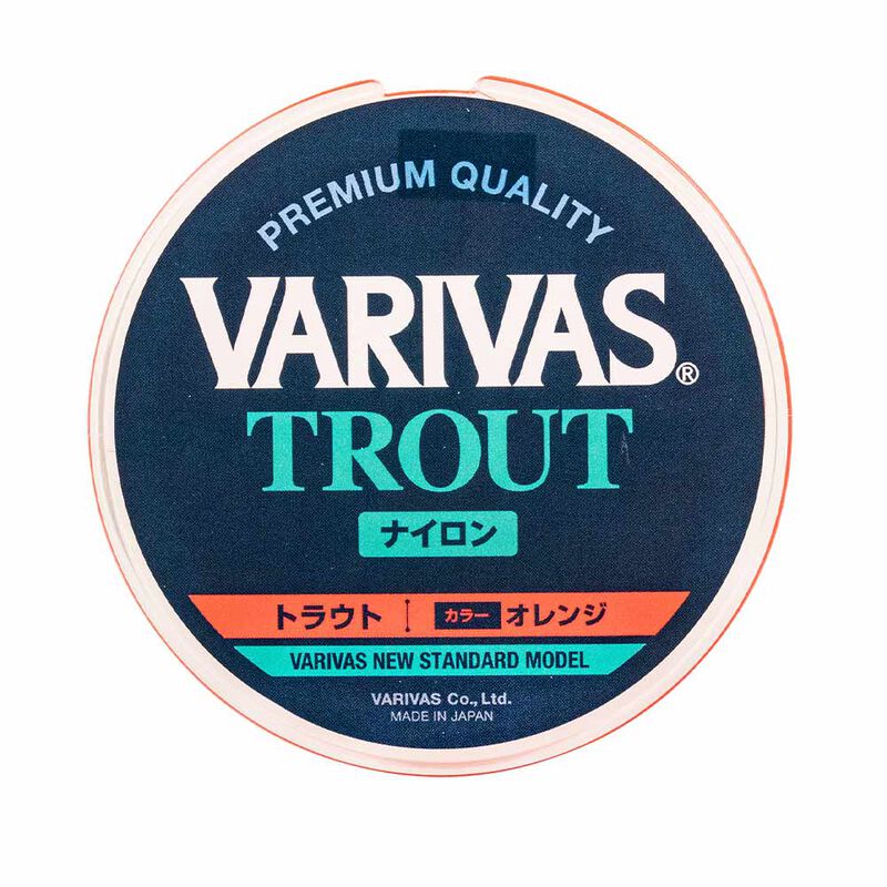 Nylon Varivas Trout orange 100m - Fils-nylons | Pacific P&ecirc;che