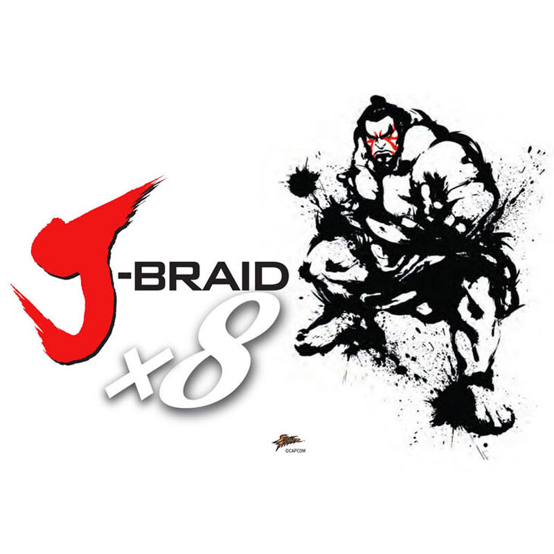 Tresse daiwa jbraid 8 brins multi-color 500m - Tresses | Pacific Pêche