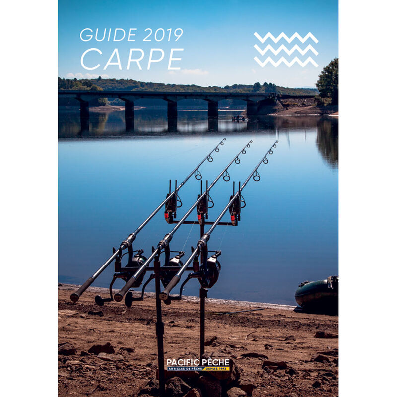 Guide pacific peche carpe 2019 - Livre | Pacific P&ecirc;che