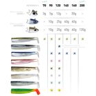 Tête plombée fiiish black minnow 120 shore 12g (x2) - Têtes Plombées | Pacific Pêche
