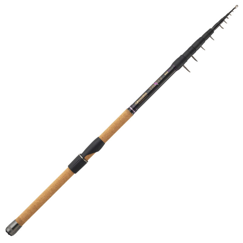 Canne à Pêche Télescopique Carbontelerute Spinning Sbirolino - Modèle Carbon03