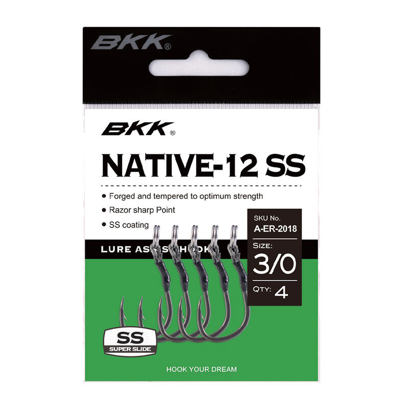 Assist BKK Native-12 SS - Simples | Pacific Pêche
