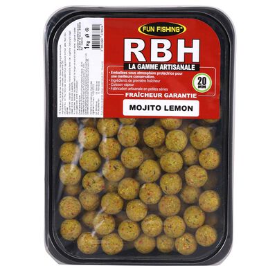 Bouillettes Fun Fishing RBH Boilies Mojito Lemon 800g - Denses | Pacific Pêche