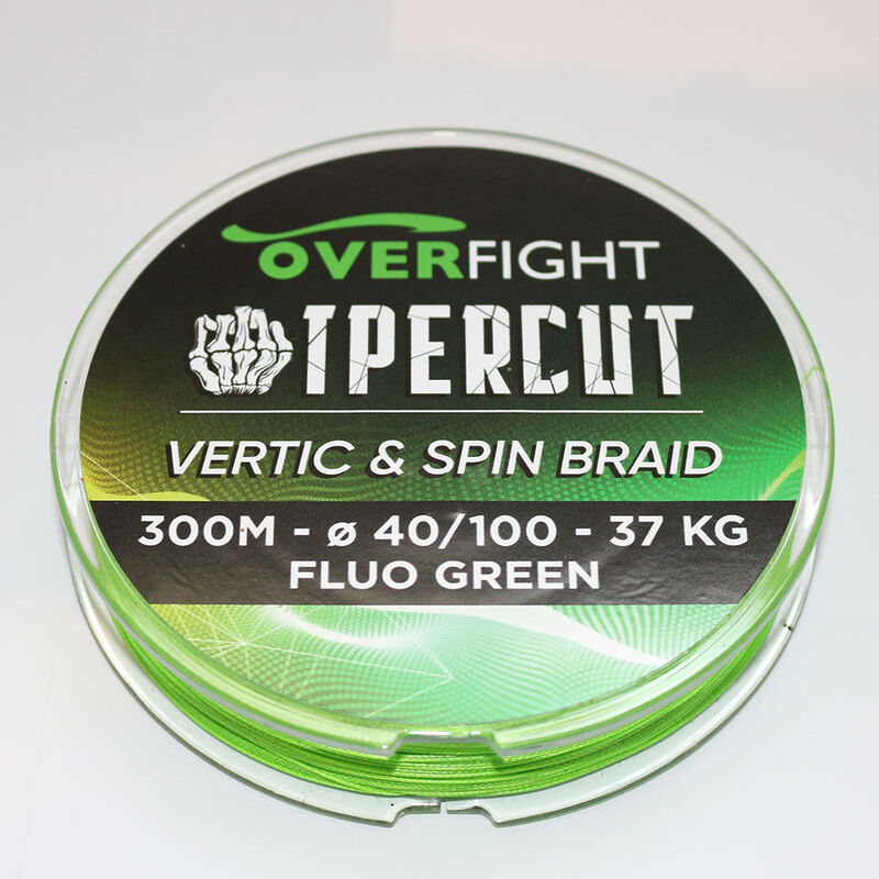 Tresse Overfight Ipercut Spin and Vertic Braid 300m - Tresses | Pacific Pêche