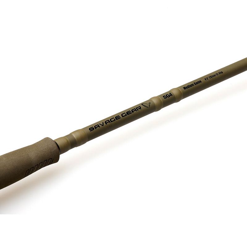 Canne spinning savage gear sg4 medium game 7'3 (2m21) ml 7-23g - Cannes Medium | Pacific Pêche