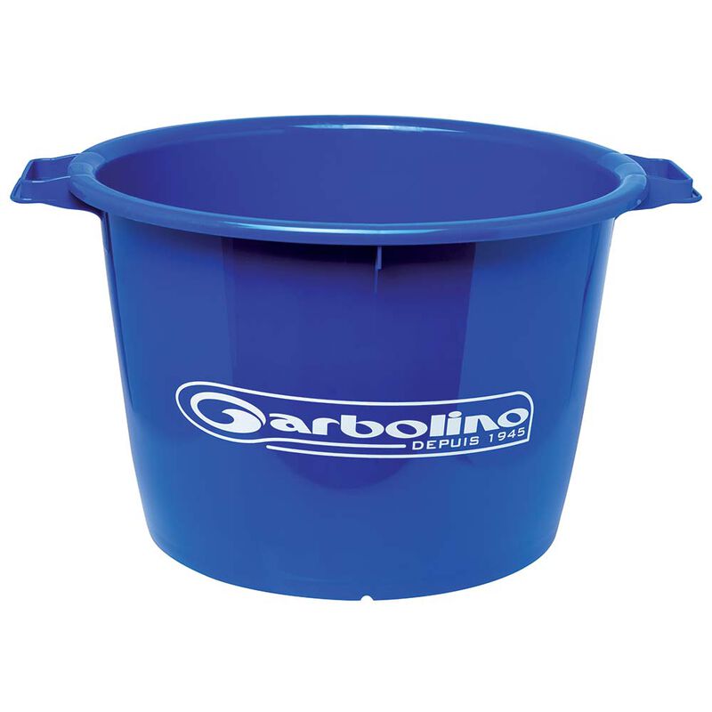 Bassine Plastique Dur Garbolino Bleue 40l - Préparation Amorçage | Pacific Pêche
