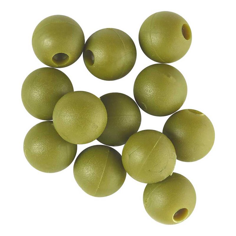 Perles rok chod beads green - pochette de 25 - Perles | Pacific P&ecirc;che