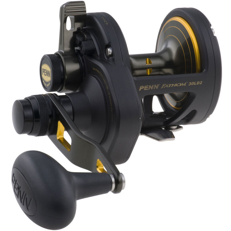 Moulinet traine fathom 40n lever drag 2 speed - Moulinets tambour Tournant | Pacific P&ecirc;che