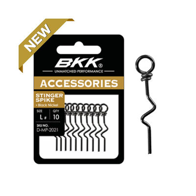 Fixe Leurre BKK Stinger Spike Taille L (x5) - Stingers | Pacific P&ecirc;che