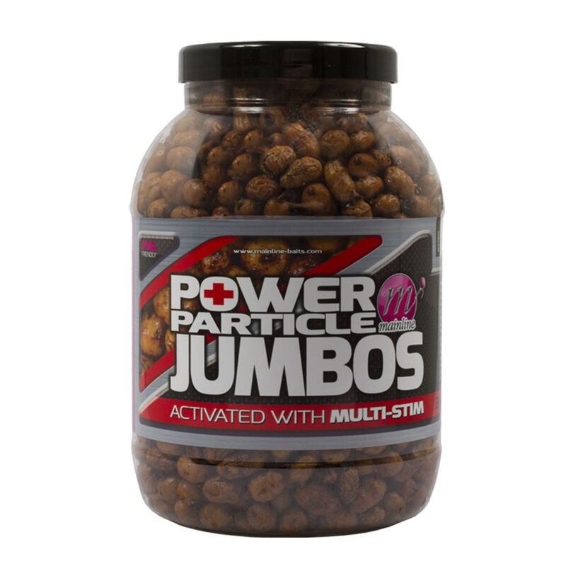 Graines cuites carpe mainline jumbo tigers with added multi-stim 3l - Pr&ecirc;tes &agrave; l'emploi | Pacific P&ecirc;che