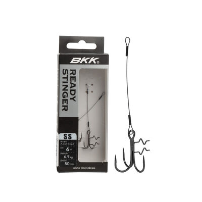 Stinger BKK Assist Spear SS Ready Stinger 7x7 Wire Taille #4 (x2) - Stingers | Pacific P&ecirc;che