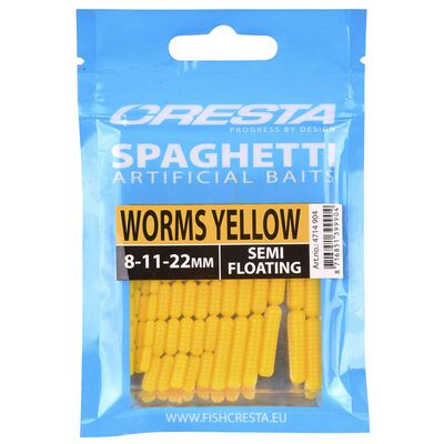 Appâts Artificiels Cresta Spaghetti Worms (x8) - Appâts artificiels | Pacific Pêche
