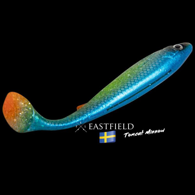 Leurre souple shad carnassier eastfield tomcat minnow 10cm 7,5g (x5) - Shads | Pacific P&ecirc;che