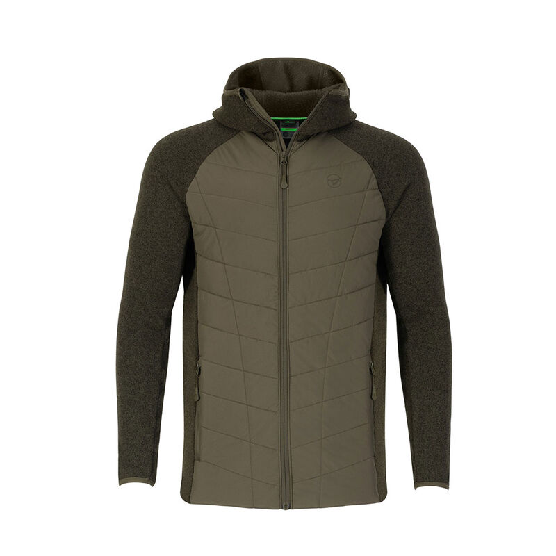 Veste Korda Hybrid Jacket Olive - Vestes et gilets | Pacific P&ecirc;che
