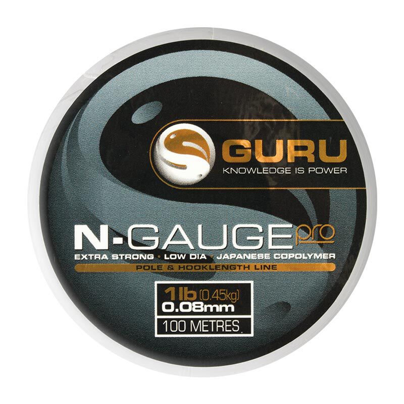 Nylon coup Guru N-Gauge Pro 100m - Monofilaments | Pacific Pêche