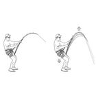 Baudrier + harnais stand up black magic plaque standard (44cm) harnais standard (68 cm) - Harnais/Baudrier | Pacific P&ecirc;che