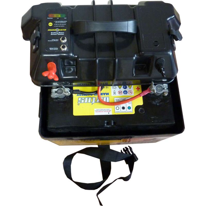 Coffre Minn Kota Coffret Power Center - Batteries | Pacific P&ecirc;che