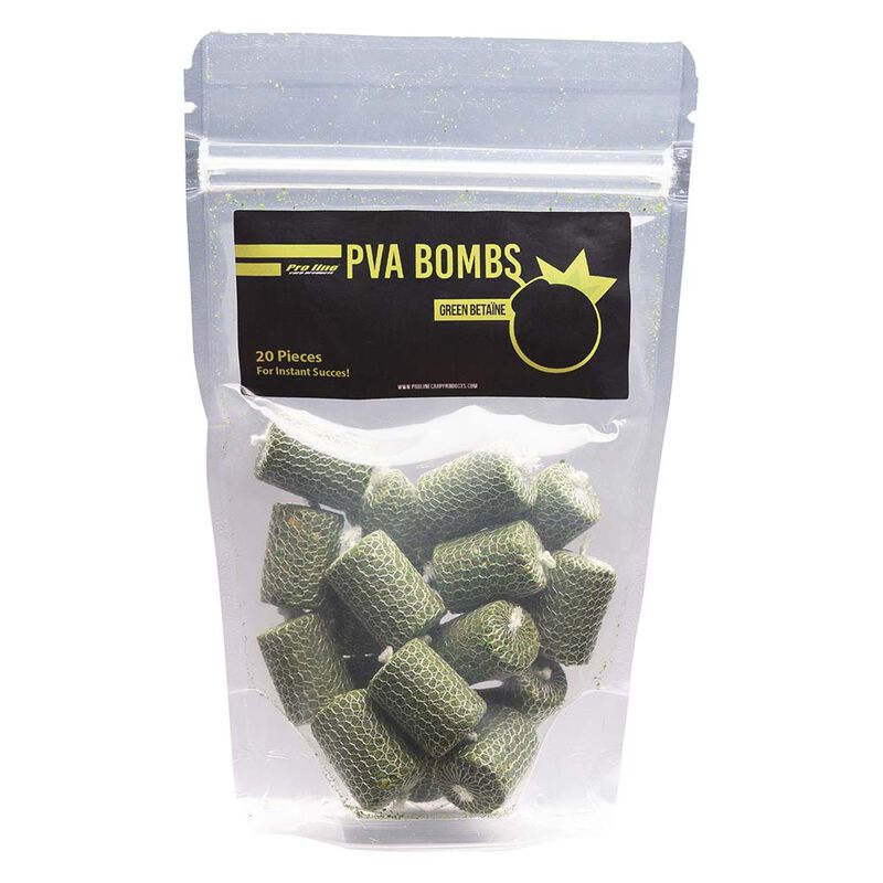 Stick Pva Proline Green Betaine PVA Bomb x 20 - Sticks Mix | Pacific P&ecirc;che