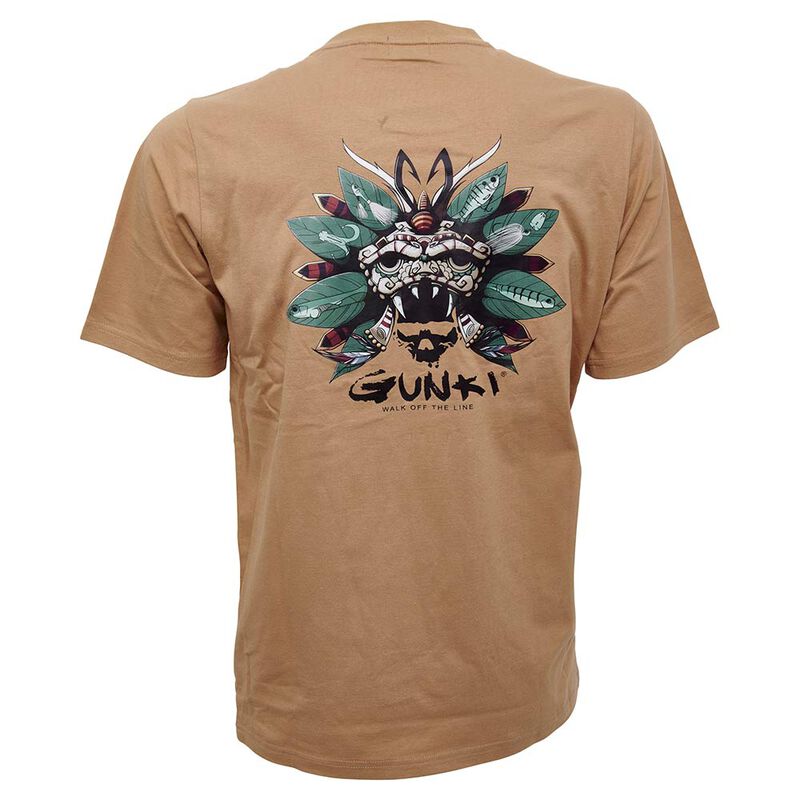 T-Shirt Gunki Chief Caramel - T-shirts manches courtes | Pacific P&ecirc;che