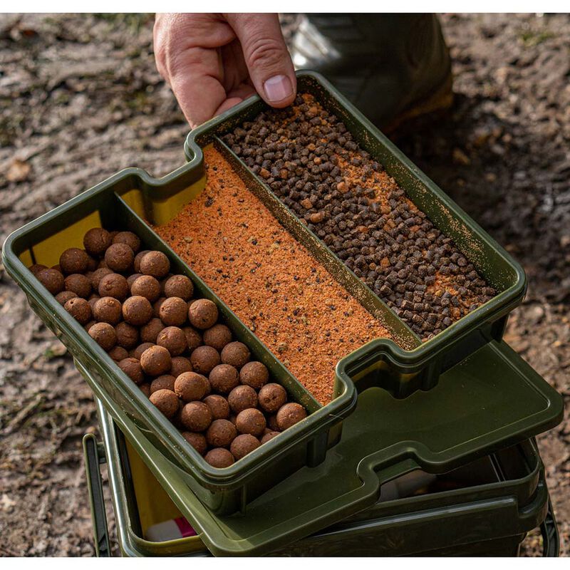 Seau + Compartiment Ridge Monkey Compact Bucket System 7.5L - Seaux | Pacific Pêche