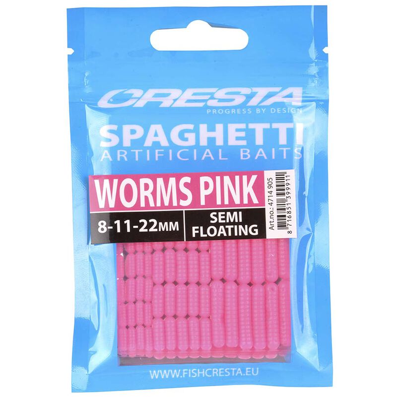Appâts Artificiels Cresta Spaghetti Worms (x8) - Appâts artificiels | Pacific Pêche