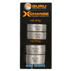 Plombs pour cages feeder coup guru x-change distance feeder weights heavy (x4) - Cages | Pacific Pêche