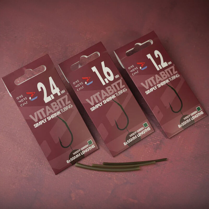 Gaines Thermoretractables Vitabitz Shrink Tube Green (8x) - Manchons | Pacific Pêche