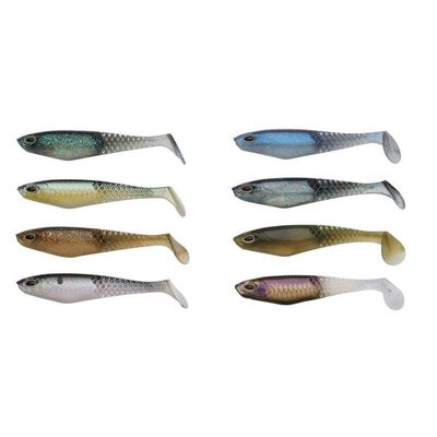 Pack Leurre Souple Berkley Cullshad Mixpack 7.5cm (x8) - Shads | Pacific P&ecirc;che