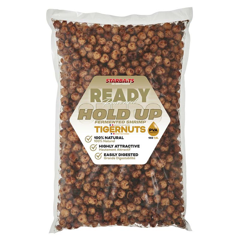 Graines Cuites Starbaits Ready Seeds Hold Up Tigernuts 1kg - Pr&ecirc;tes &agrave; l'emploi | Pacific P&ecirc;che