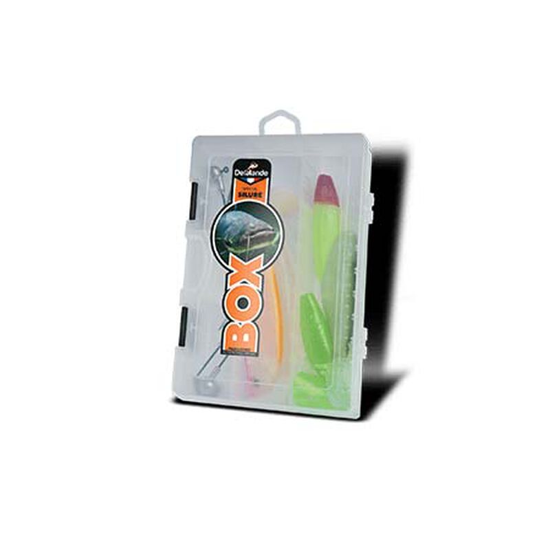 Coffret leurres souples DELALANDE sp&eacute;cial Silure - Shads | Pacific P&ecirc;che