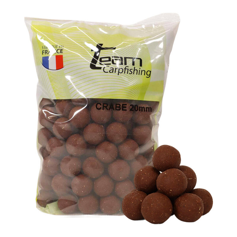 Bouillette Team CarpFishing Crabe 20 mm - Denses | Pacific P&ecirc;che