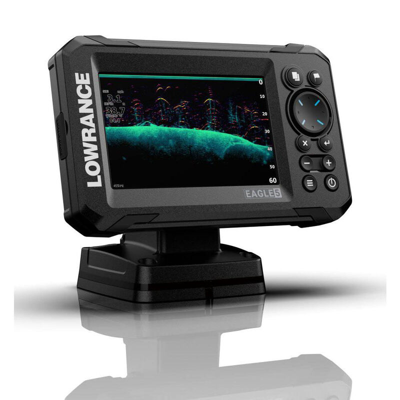 Sondeur Lowrance Eagle 5" avec Sonde HDI 83/200 KHz - Sondeurs | Pacific P&ecirc;che