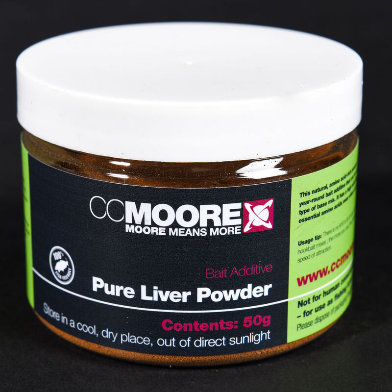 Poudre CC Moore Pure Liver Powder 250gr - Additifs | Pacific P&ecirc;che