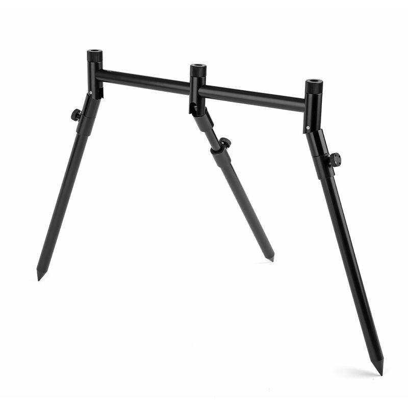 Support 3 cannes avec pied réglable Sonik XTractor - Rod Pod | Pacific Pêche