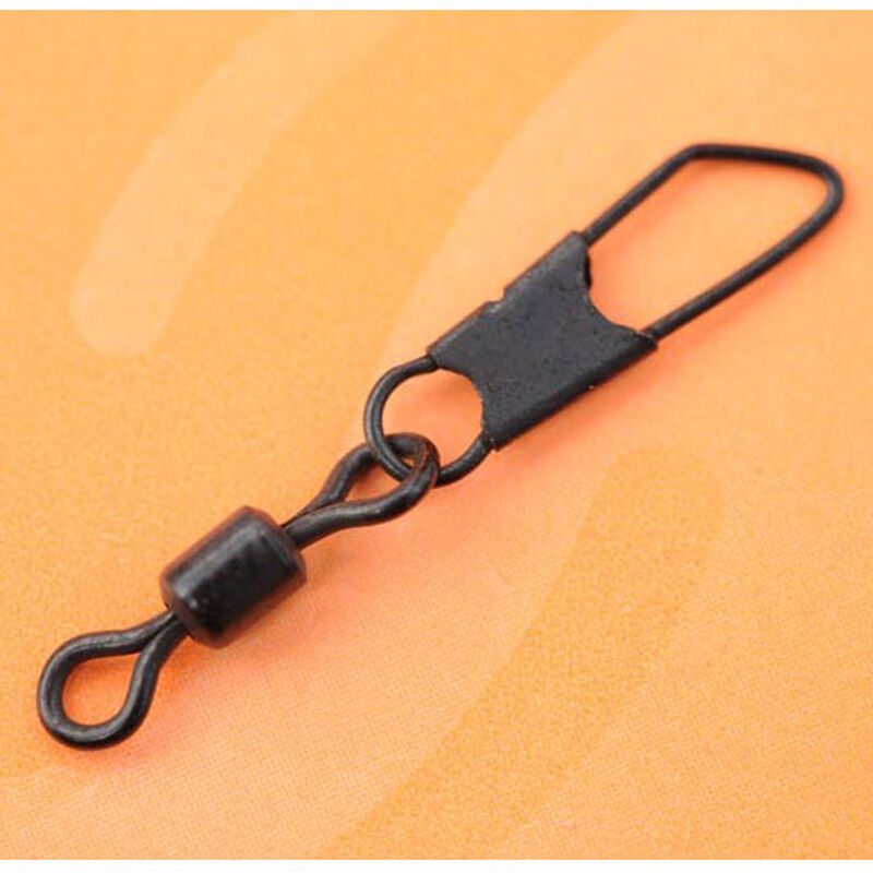 Émerillon à agrafe coup guru snap link & swivel taille 11 - Acc. de montage feeder | Pacific Pêche