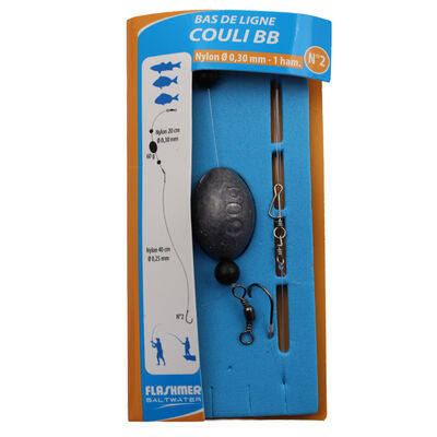 Bas de Ligne Flashmer Couli-BB 60 g - Bas de Lignes / Lignes Mont&eacute;es | Pacific P&ecirc;che