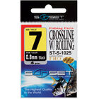 Emerillons rotatifs  sunset crossline w/ rolling (x4) - Emerillons mer | Pacific P&ecirc;che